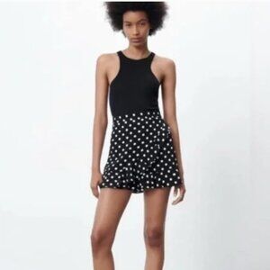 Zara Polka Dot Skort